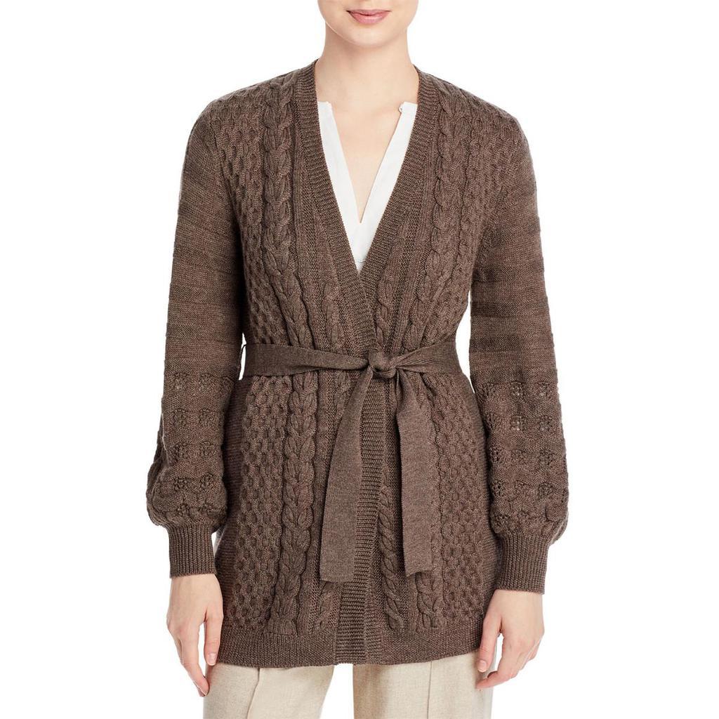 商品Kobi Halperin|Kobi Halperin Womens Denise Cable Knit Layering Cardigan Sweater,价格¥1843,第1张图片
