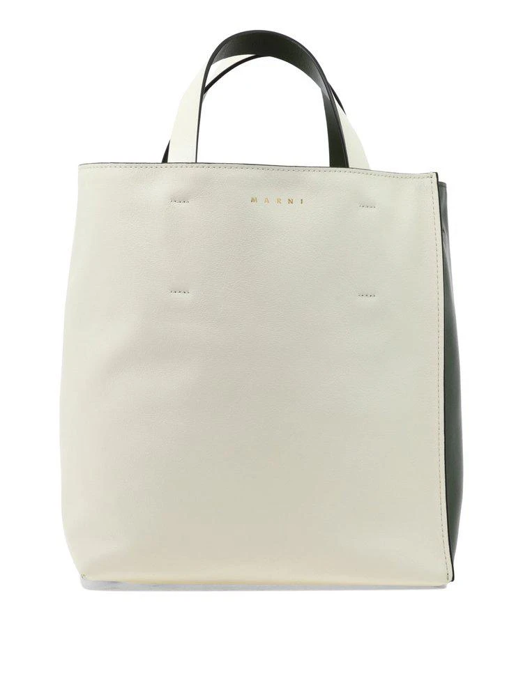 商品Marni|Marni Two-Tone Logo Printed Tote Bag,价格¥6078,第1张图片