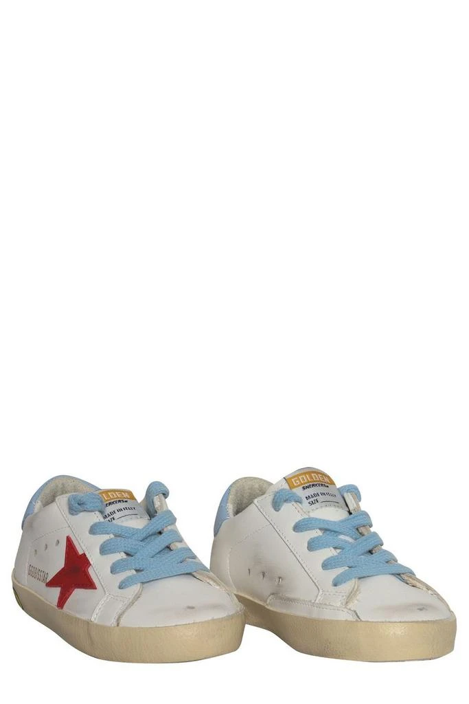 商品Golden Goose|Golden Goose Kids Super Star Classic Lace-Up Sneakers,价格¥1242,第2张图片详细描述