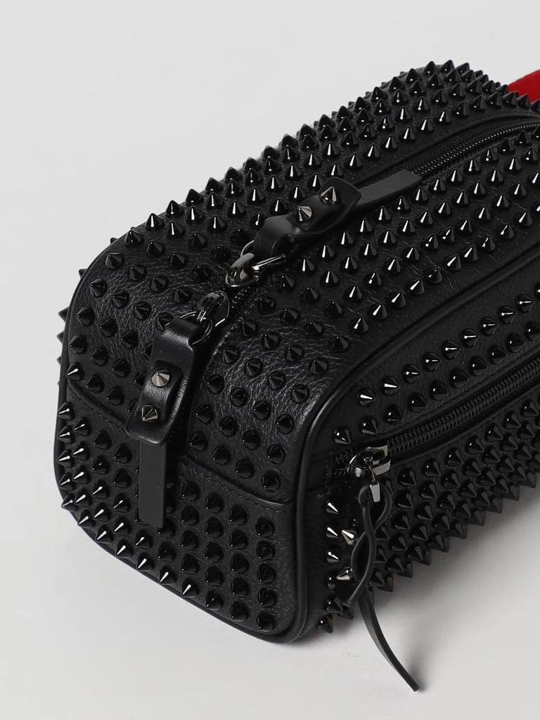 商品Christian Louboutin|Christian Louboutin Blaster beauty case in grained leather with all over Spikes,价格¥6654,第3张图片详细描述