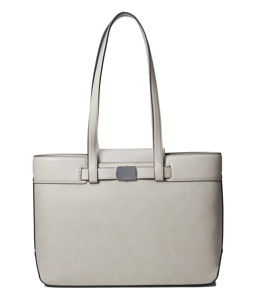 商品Calvin Klein|Frankie Morris Goat Tote,价格¥432,第1张图片