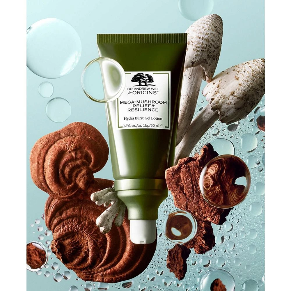 商品Origins|Dr. Andrew Weil for Origins™ Mega-Mushroom Relief & Resilience Hydra Burst Gel Lotion, 1.7 oz.,价格¥550,第4张图片详细描述