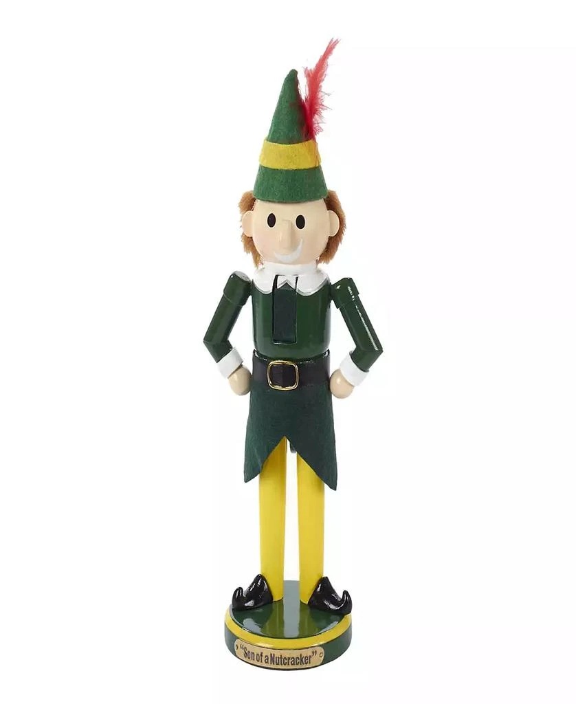 商品Kurt Adler|11 Inch Wooden Buddy the Elf Nutcracker,价格¥770,第1张图片