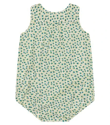 商品Bonpoint|Baby Nico floral cotton playsuit,价格¥772,第1张图片