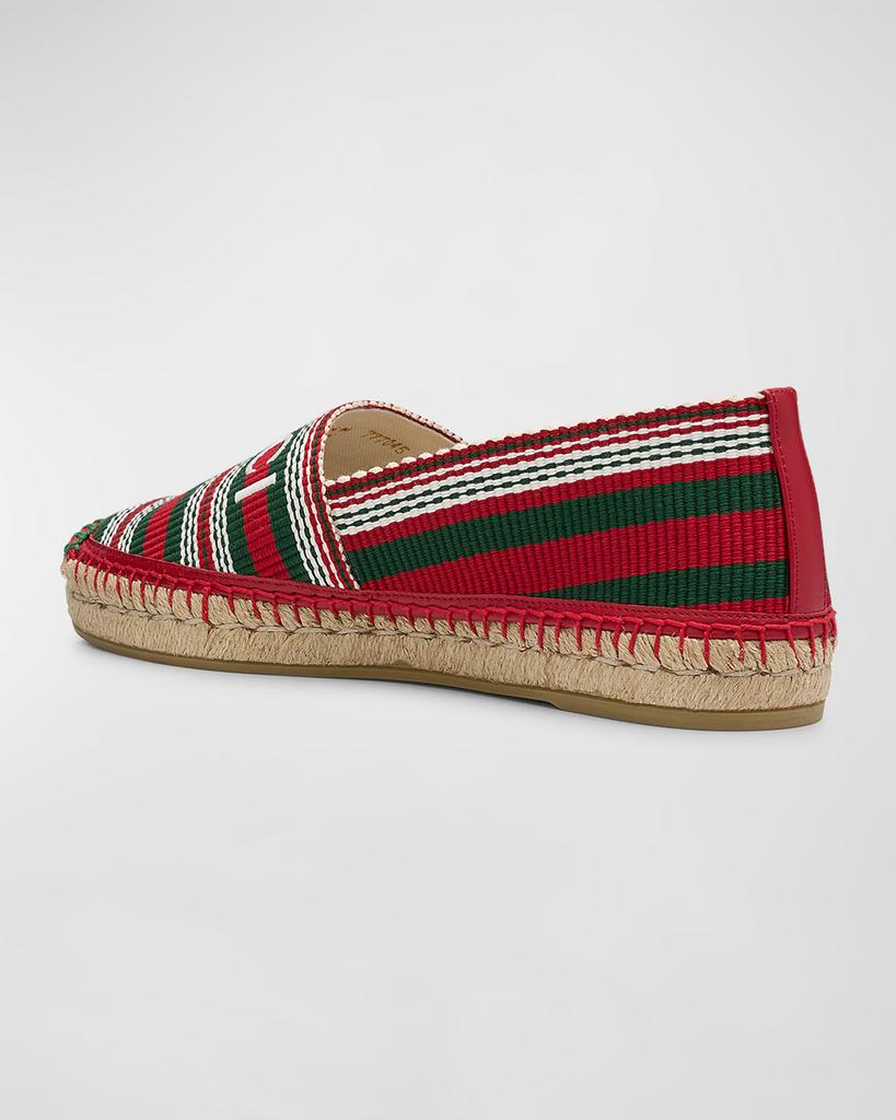 Gucci Sabela Embroidered Logo Espadrille Loafers - Single  display picture 1