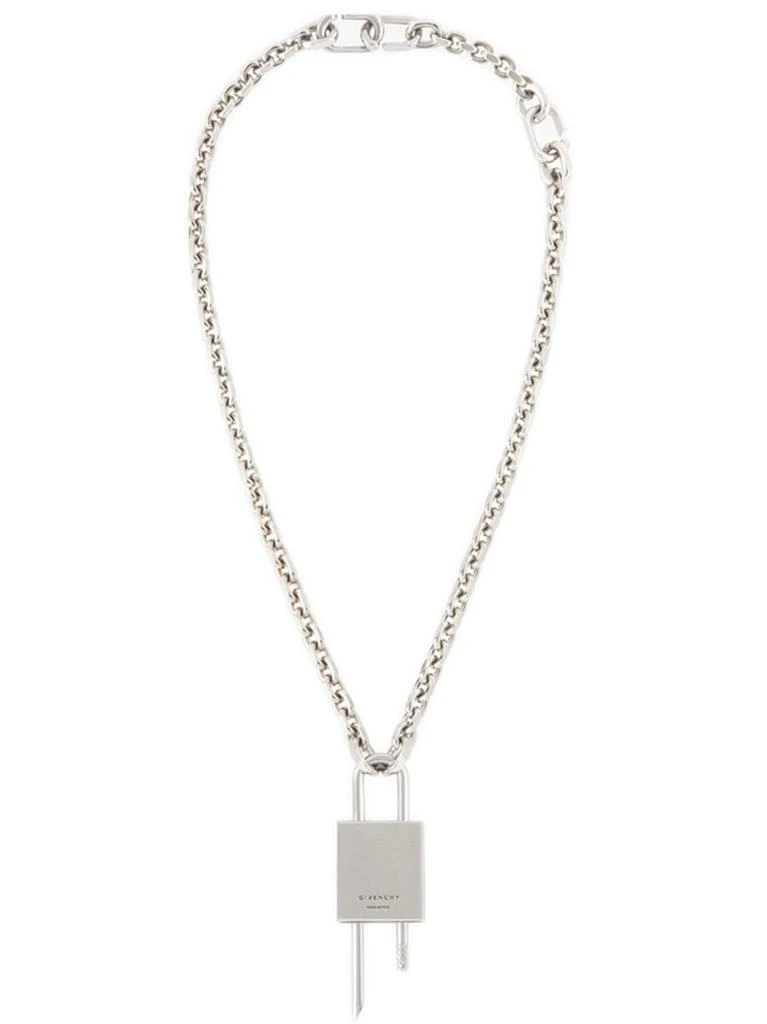 商品Givenchy|Lock necklace with 4g padlock,价格¥3585,第2张图片详细描述