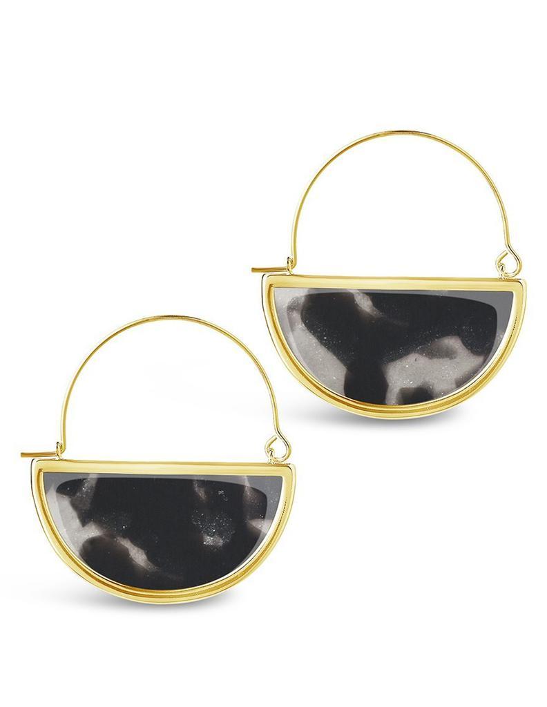 商品Sterling Forever|Resin Half Moon Dangle Earrings,价格¥250-¥374,第7张图片详细描述