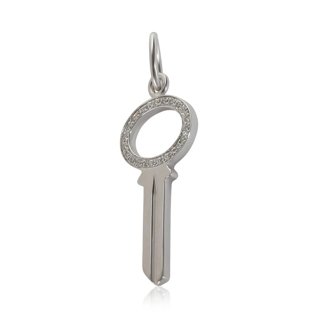 商品[二手商品] Tiffany & Co.|Keys Fashion Pendant in 18k White Gold 0.05 CTW,价格¥11756,第2张图片详细描述