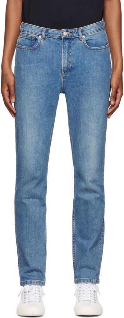 商品A.P.C.|Blue High Standard Jeans,价格¥1555,第1张图片