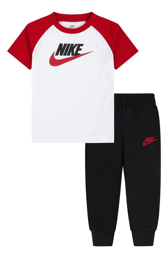 商品NIKE|童装 T 恤 慢跑裤套装,价格¥152,第1张图片