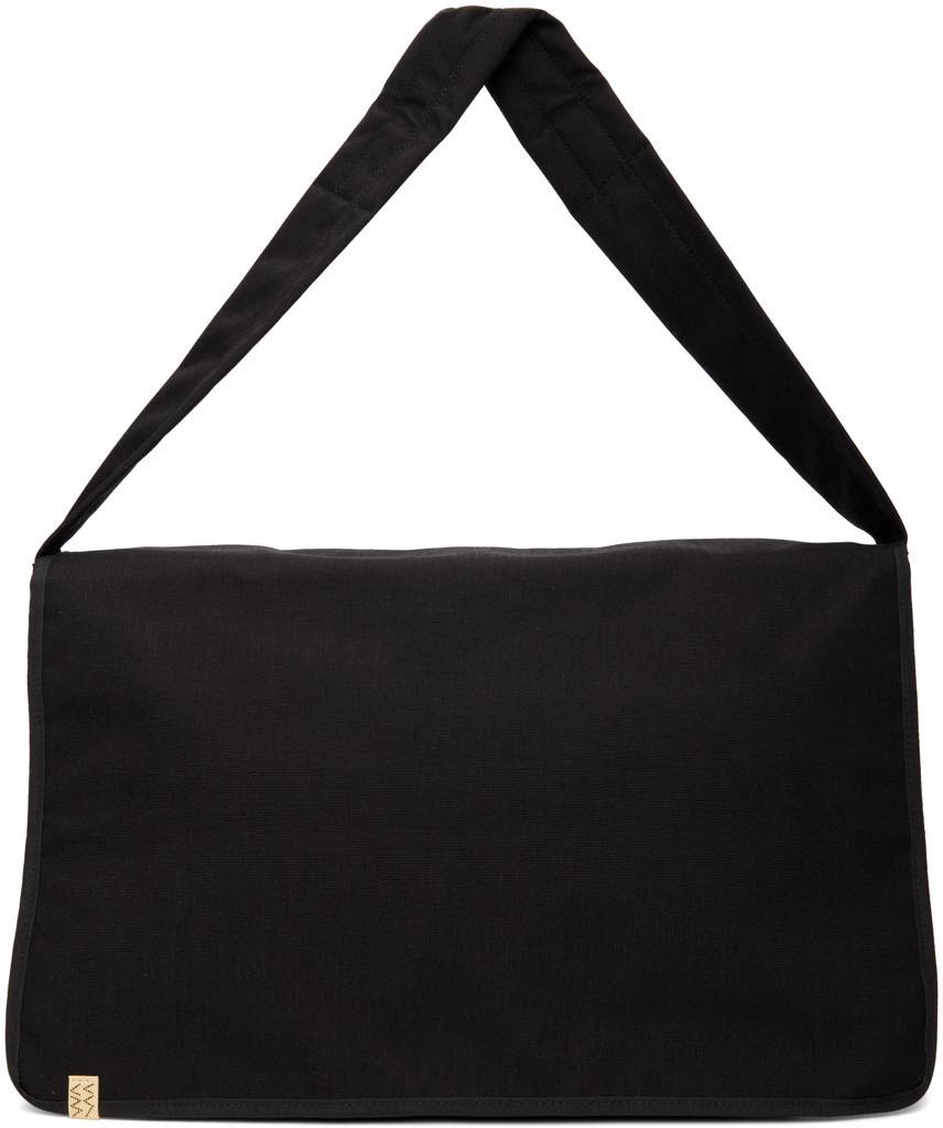 Black Cordura 38L Messenger Bag商品第1张图片规格展示
