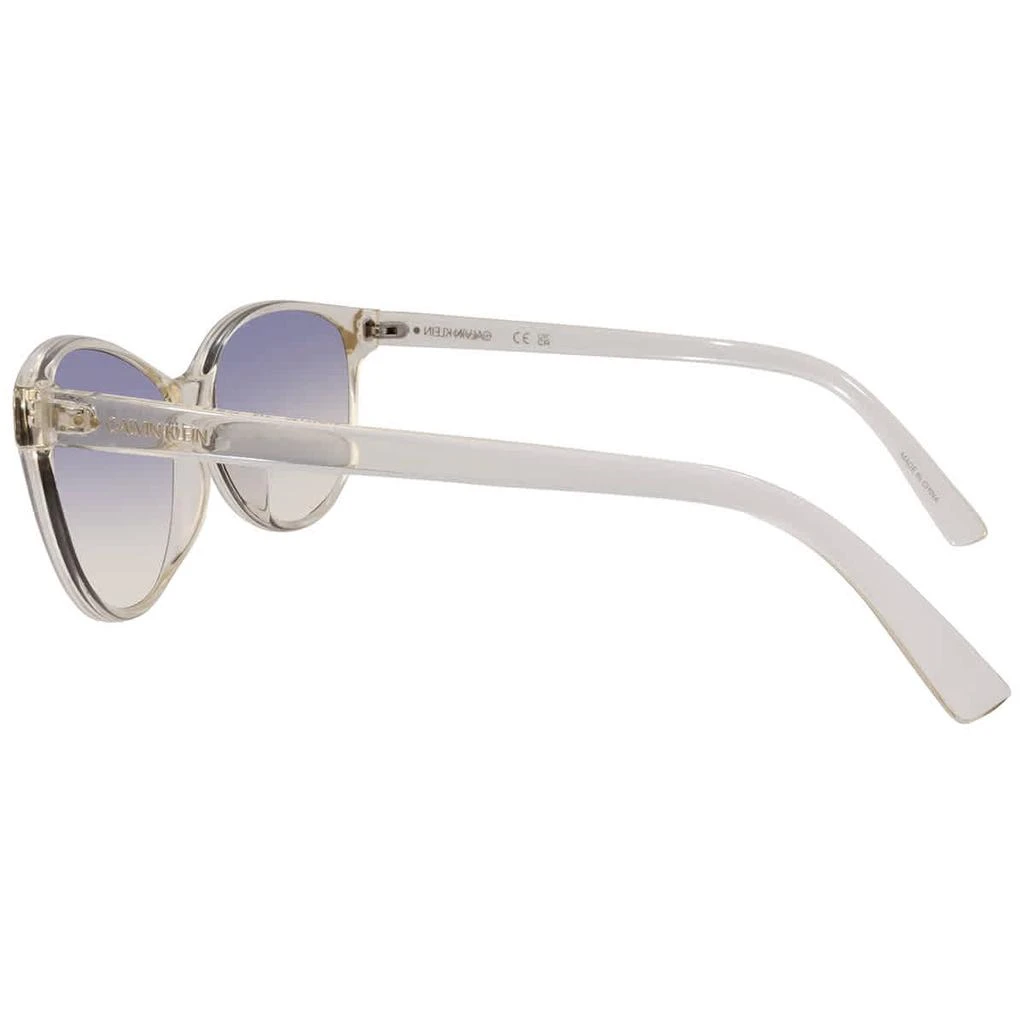 商品Calvin Klein|Blue Gradient Cat Eye Ladies Sunglasses CK20517S 740 56,价格¥172,第3张图片详细描述