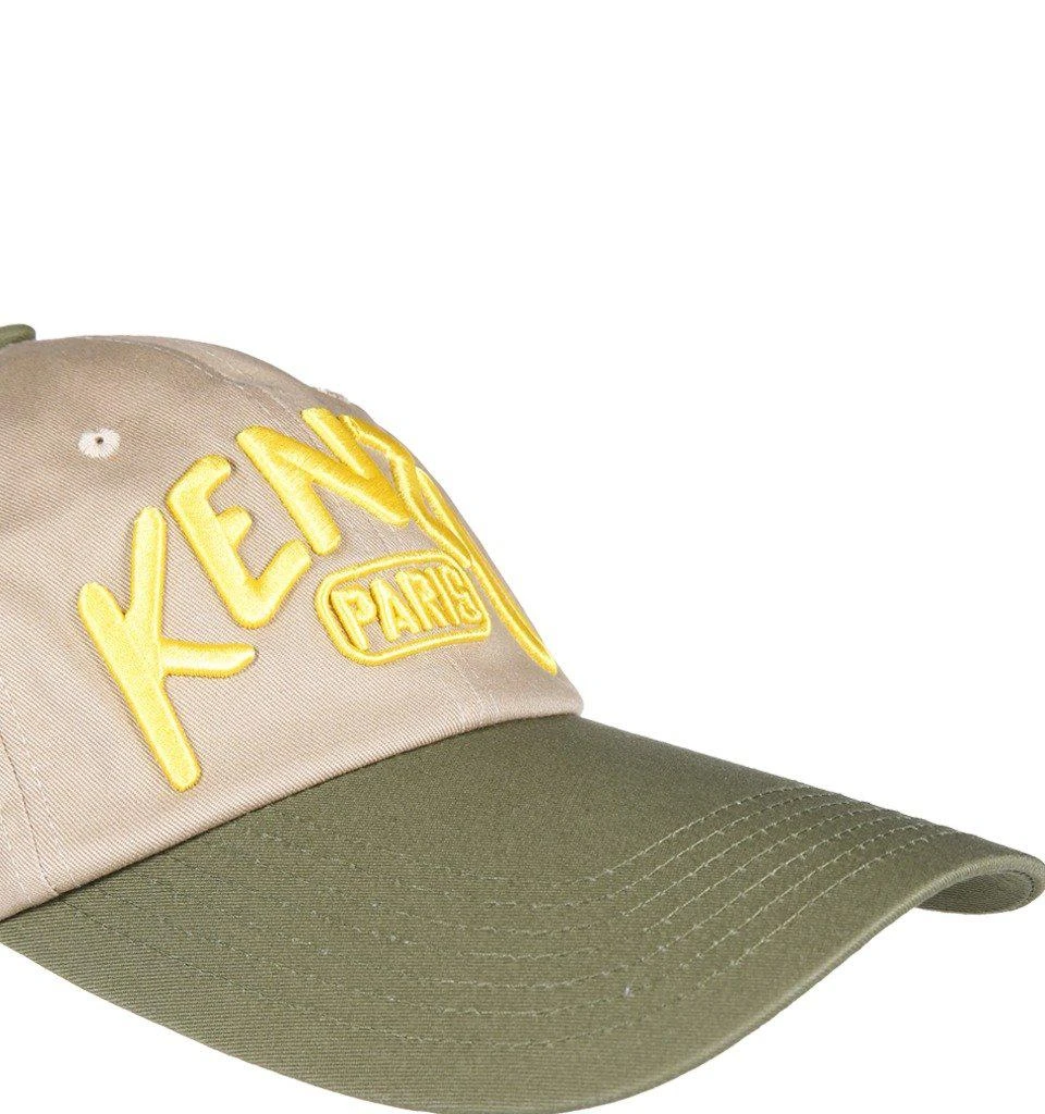 商品Kenzo|Kenzo Logo Embroidered Curved-Peak Baseball Cap,价格¥872,第4张图片详细描述
