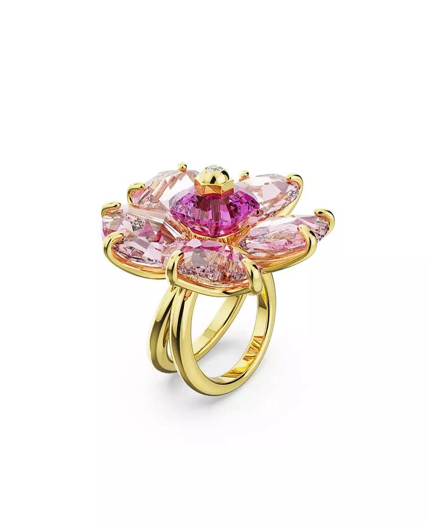商品Swarovski|Crystal Flower Pink Florere Cocktail Ring,价格¥1488,第2张图片详细描述