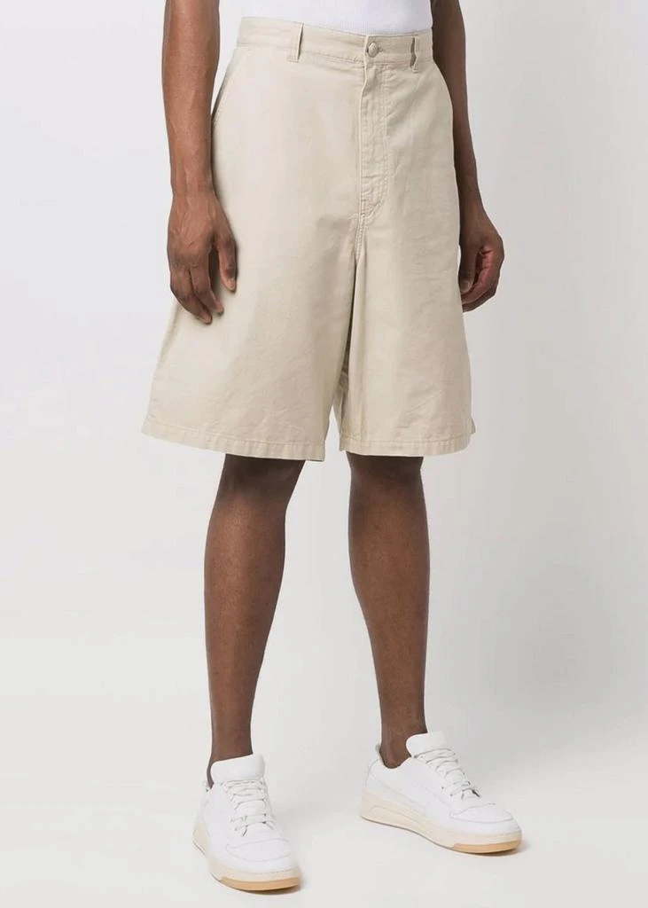 商品AMI|AMI Alexandre Mattiussi Beige Worker Fit Shorts,价格¥725,第2张图片详细描述