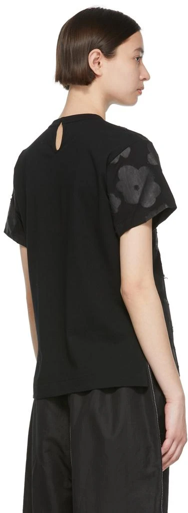 商品Comme des Garcons|Black Cotton T-Shirt,价格¥607,第3张图片详细描述