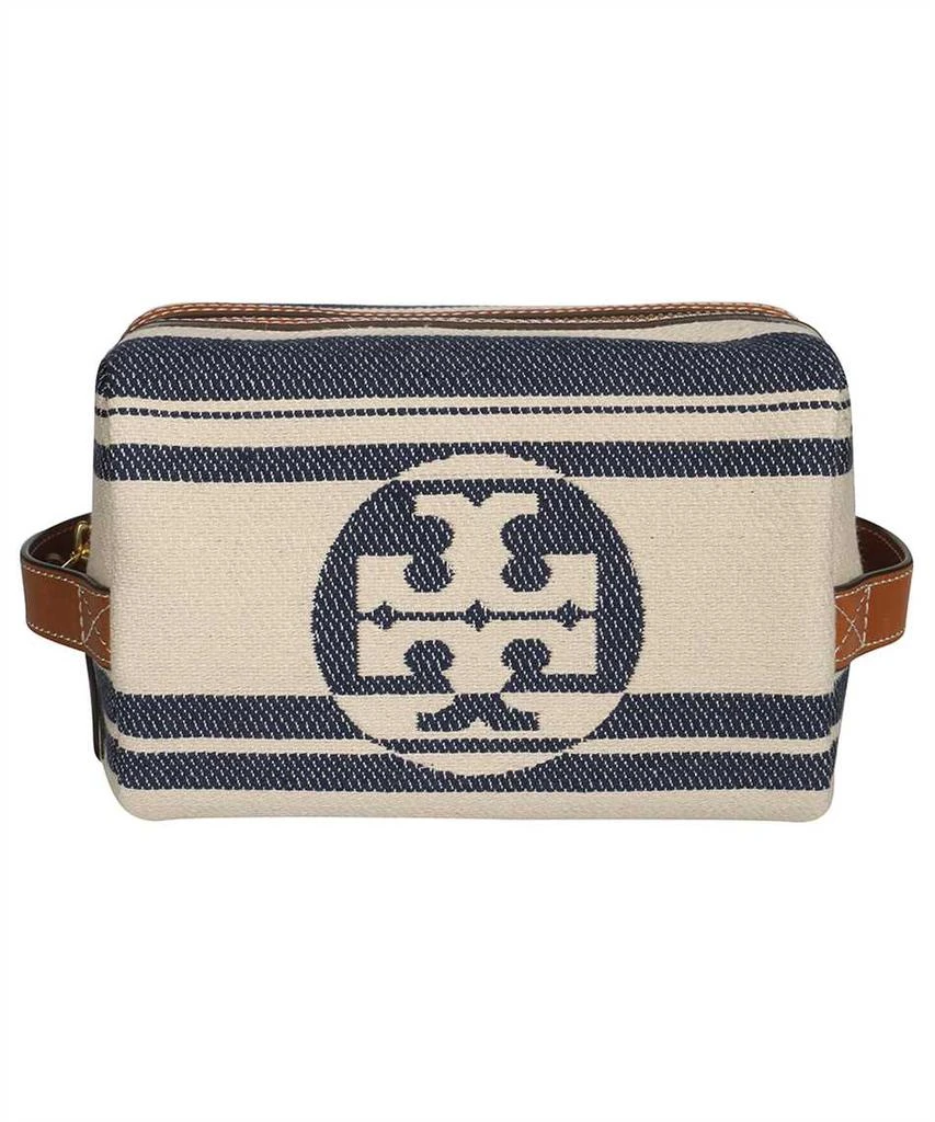 商品Tory Burch|Tory Burch ELLA JACQUARD STRIPE COSMETIC Bag,价格¥1741,第1张图片