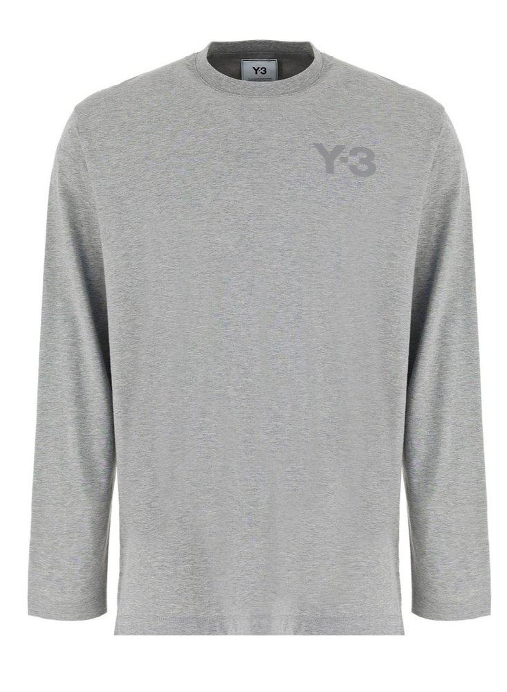 Y-3 Logo Print Crewneck Sweatshirt商品第1张图片规格展示