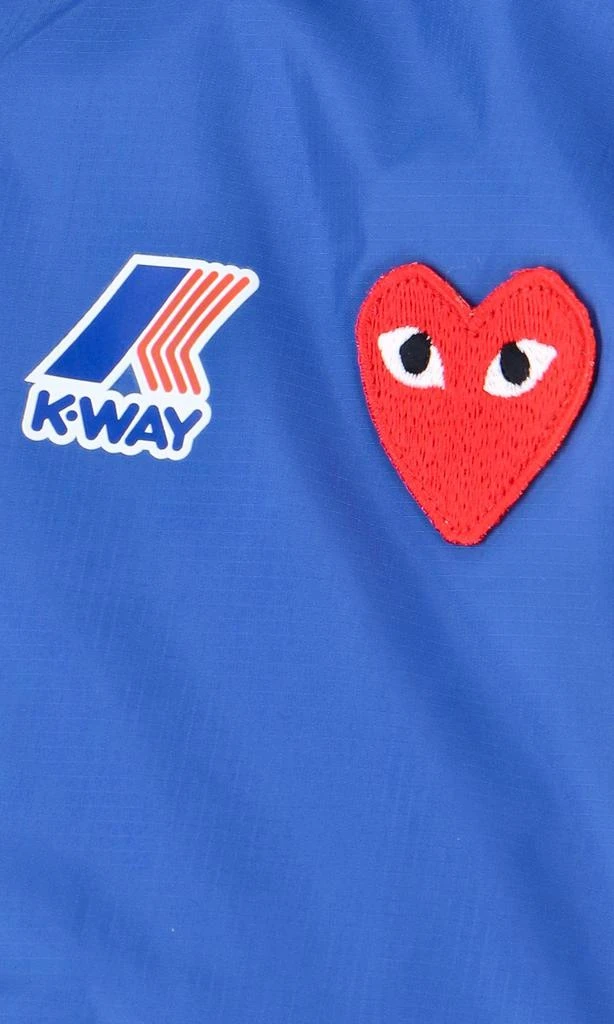 商品Comme des Garcons|Comme des Garçons Play X K-way Raincoat Logo,价格¥1646,第4张图片详细描述