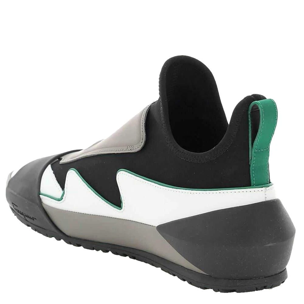 商品Salvatore Ferragamo|Salvatore Ferragamo Multi Neoprene Calf Leather Gancini Sock Sneakers Size US 5.5 EU 36,价格¥3374,第4张图片详细描述