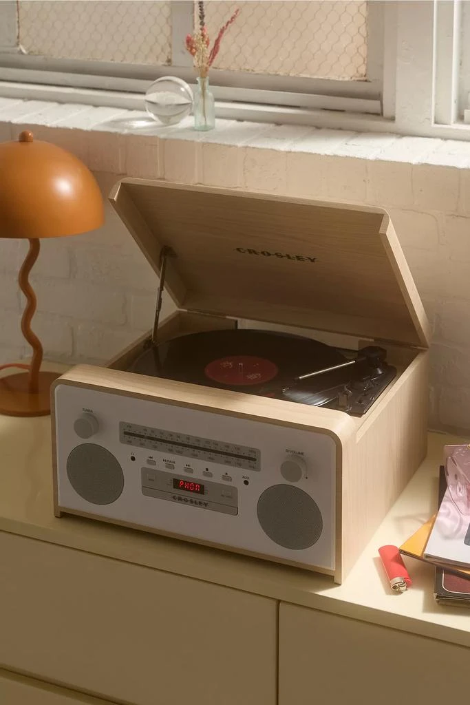 商品Crosley|Crosley Carter 7-In-1 Record Player,价格¥1466,第1张图片