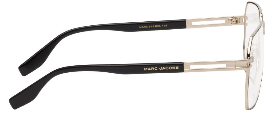 商品Marc Jacobs|Gold Hexagonal Glasses,价格¥656,第2张图片详细描述