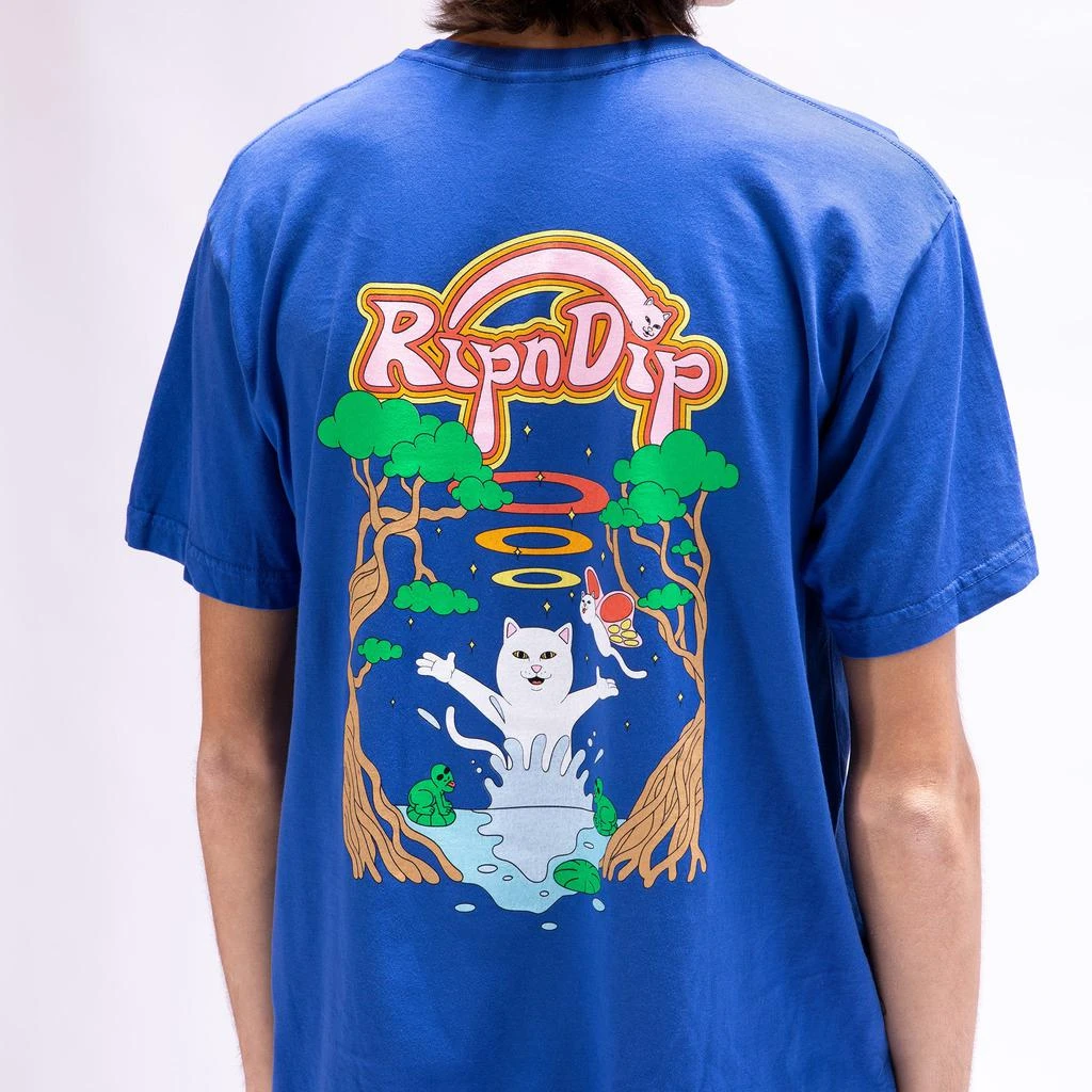 商品RIPNDIP|Down By The River Tee (Royal Blue),价格¥107,第2张图片详细描述
