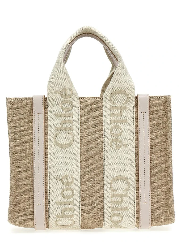 商品Chloé|Woody Tote Bag Gray,价格¥5618,第1张图片