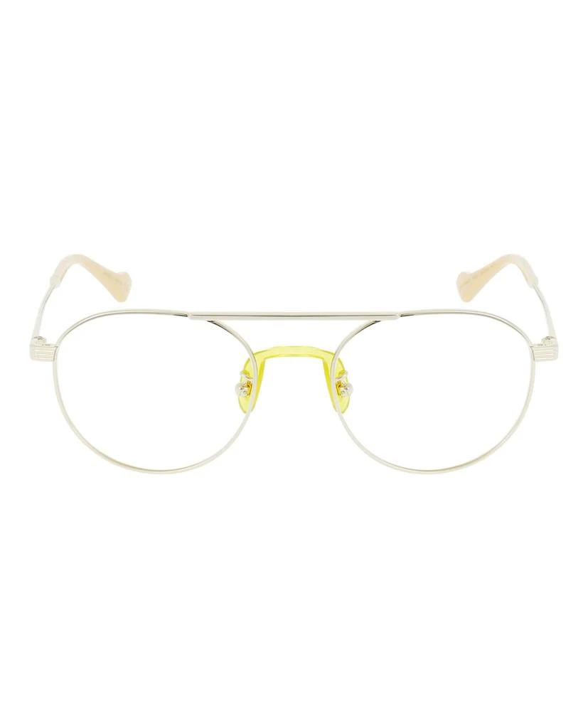 商品Gucci|Round-Frame Metal Optical Frames,价格¥1217,第1张图片