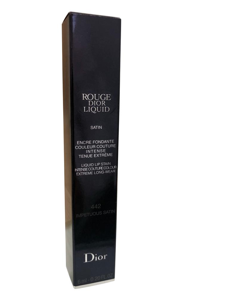 Dior Rouge Dior Liquid Satin 442 Impetuous Satin 0.20 OZ商品第1张图片规格展示