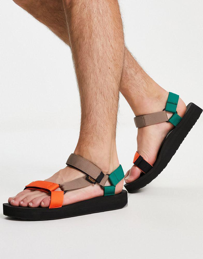 商品Teva|Teva midform universal sandals in multi,价格¥484,第1张图片