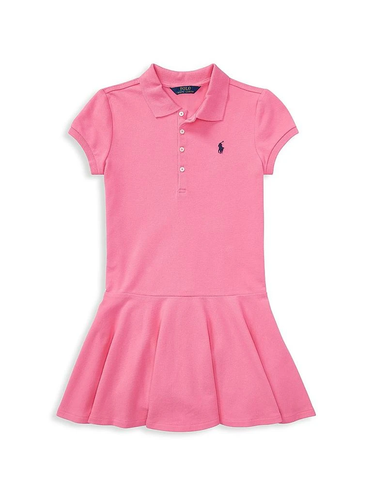 商品Ralph Lauren|Little Girl's & Girl's Polo Dress,价格¥449,第1张图片