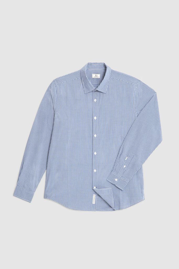 Cotton Poplin Yarn Dyed Shirt商品第7张图片规格展示