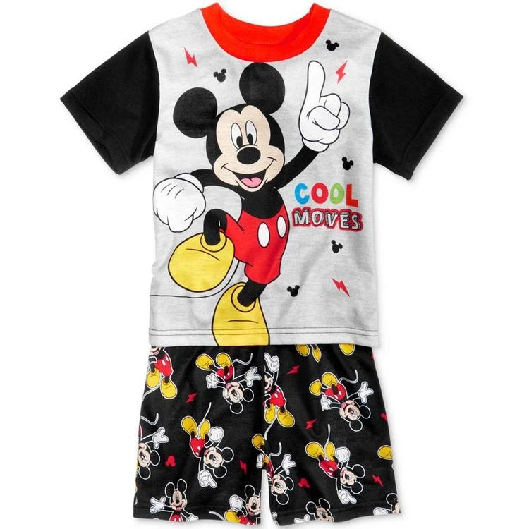 商品Mickey Mouse|幼儿2-Pc. Cool Moves Pajama Set, Toddler Boys (2T-5T),价格¥72,第1张图片