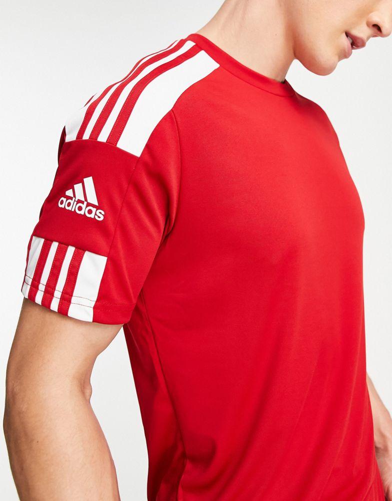 adidas Football Squadra 21 t-shirt in red商品第1张图片规格展示