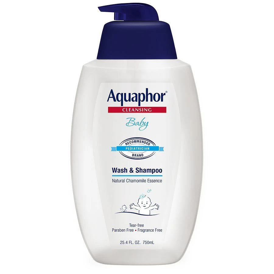 商品Aquaphor Baby|Baby Wash & Shampoo Pump Unscented,价格¥125,第1张图片