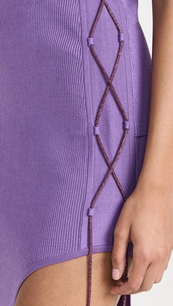 商品GIUSEPPE DI MORABITO|针织水晶连衣裙,价格¥1421,第5张图片详细描述