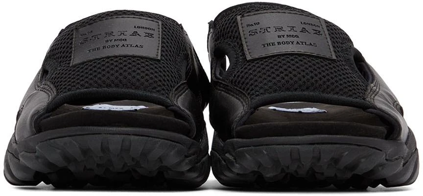 商品Alexander McQueen|Black Slide Sandals,价格¥567,第2张图片详细描述