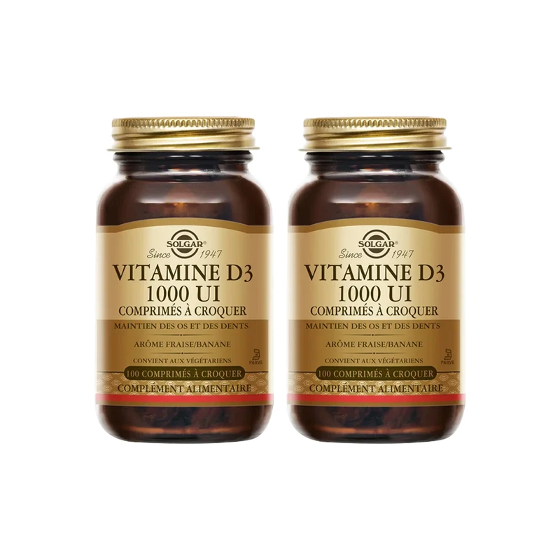 维生素D3咀嚼片 100片 维持骨骼肌肉系统功能 商品