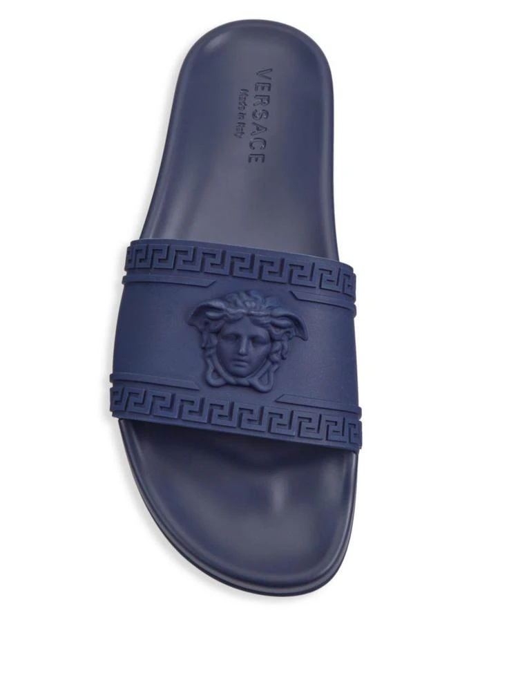 商品Versace|Medusa Cardinal Slide Sandals,价格¥2212,第4张图片详细描述