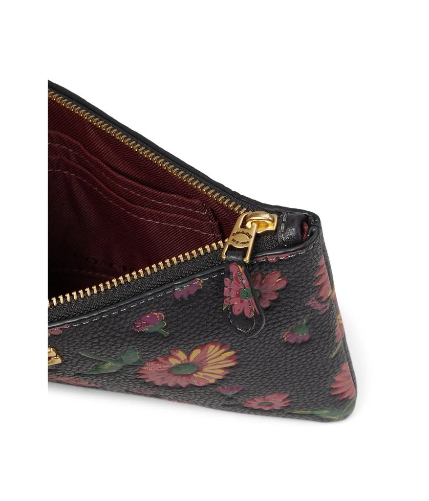 商品Coach|Floral Printed Leather Small Wristlet,价格¥569,第3张图片详细描述