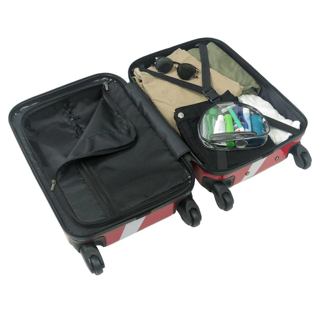 商品Coca Cola|Spinner Rolling Luggage Suitcase 21Inch,价格¥1131,第4张图片详细描述