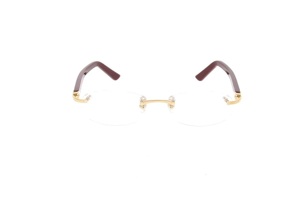 商品Cartier|Cartier Rimless Oval Glasses,价格¥7372,第1张图片