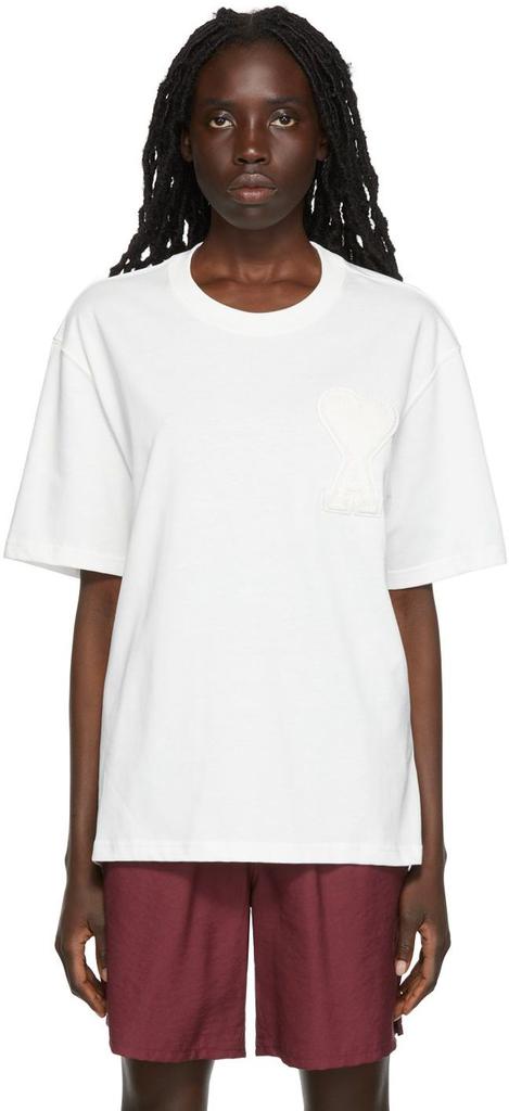 SSENSE Exclusive White Cotton T-Shirt商品第1张图片规格展示