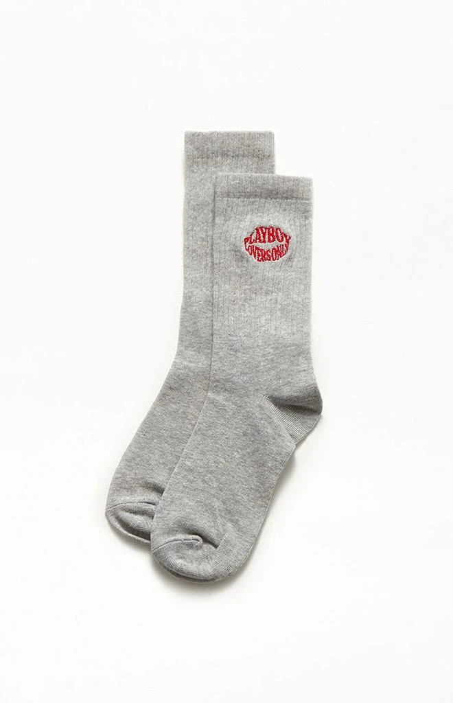 商品Playboy|By PacSun Lips Crew Socks,价格¥58,第3张图片详细描述