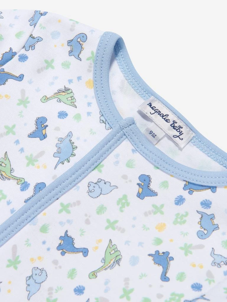 商品Magnolia Baby|Magnolia Baby Baby Boys Dinoland Babygrow in White,价格¥207,第3张图片详细描述