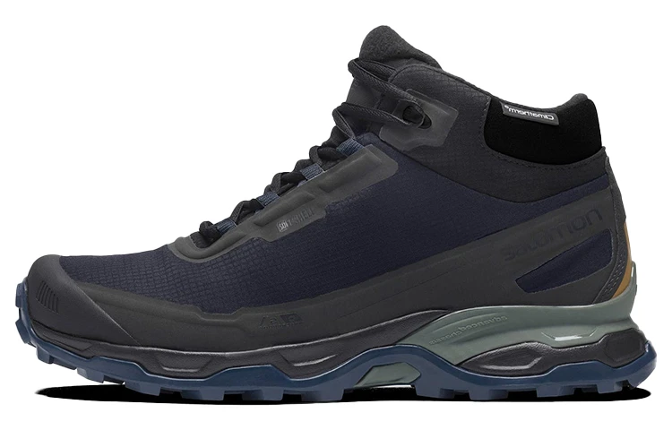 商品[国内直发] Salomon|Carhartt WIP x Salomon CSWP Shelter 联名款 中帮户外登山鞋   中帮  男女同款 黑蓝,价格¥1517,第1张图片