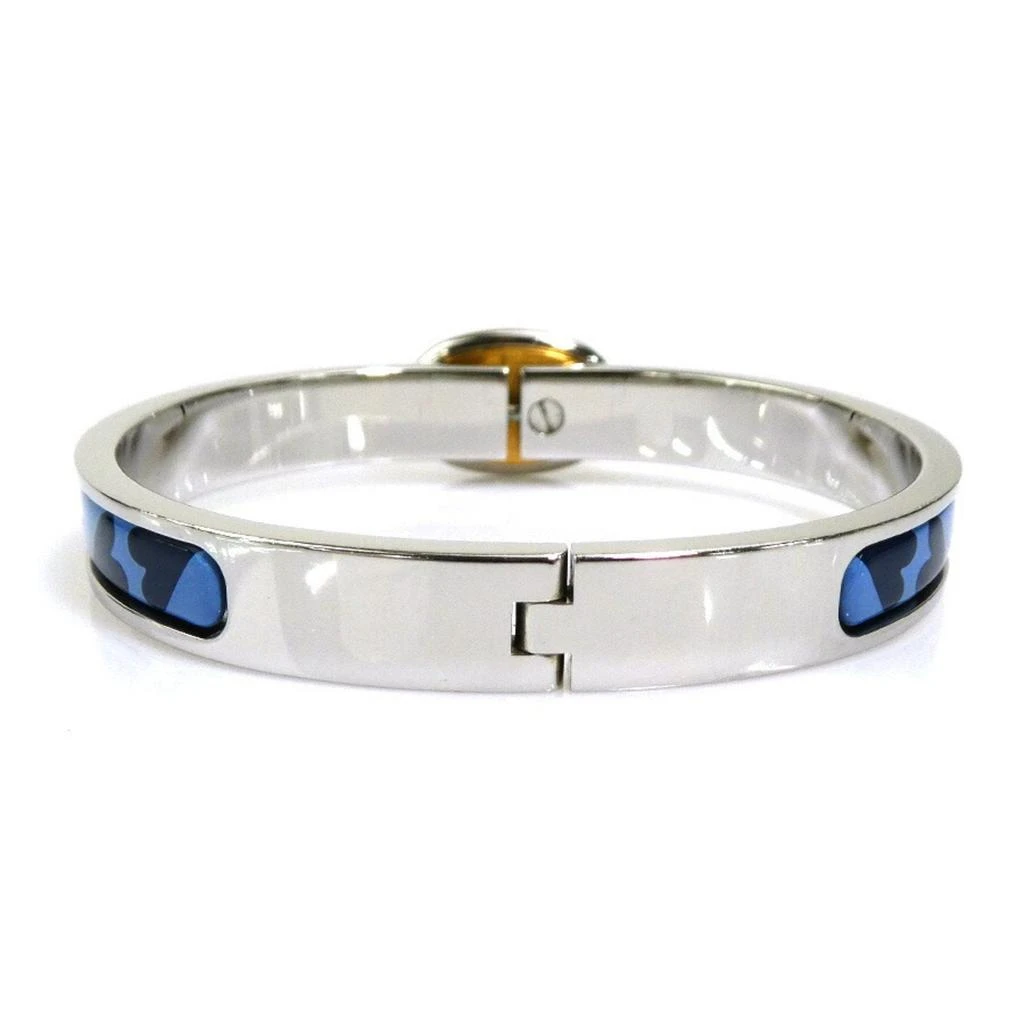 商品[二手商品] Hermes|Clic blue gold Navy Enamel Metal Bangle (Pre-Owned),价格¥6513,第3张图片详细描述
