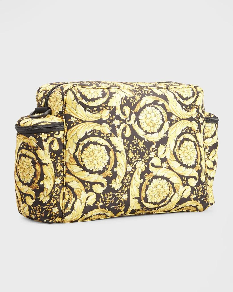 商品Versace|Kid's Barocco-Print Diaper Bag w/ Changing Pad,价格¥6151,第3张图片详细描述