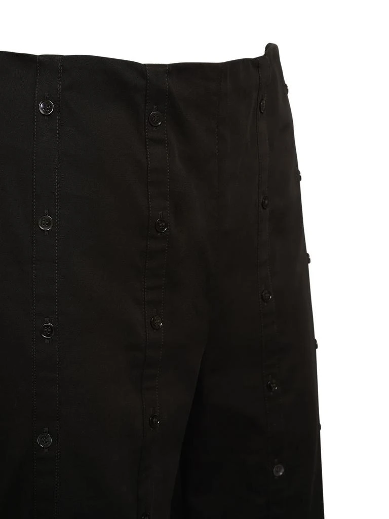 商品ROCHAS|Low Rise Cotton Poplin Flared Pants,价格¥1895,第2张图片详细描述